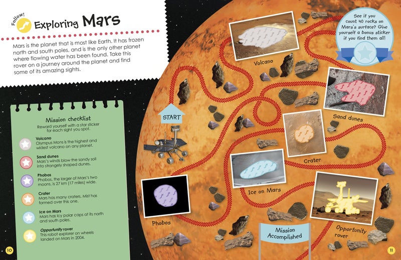 Space Ultimate Sticker Book Paperback English by DK Editor Team - 42522 - Image 3