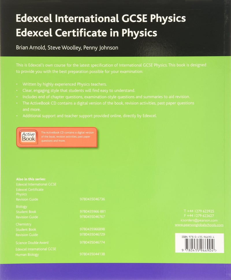 Edexcel Igcse Physics Student Book with Active book Cd Paperback English by Penny Johnson - 39982  - Image 2