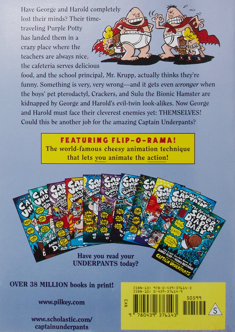 Captain Underpants And The Preposterous Plight Of The Purple Potty People Paperback English by Dav Pilkey - 15/8/2006  - Image 2