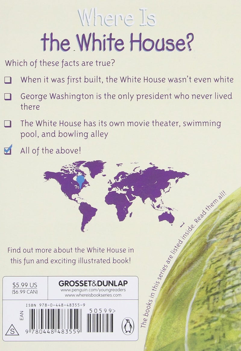 Where Is The White House? printed_book_paperback english - 42184  - Image 2