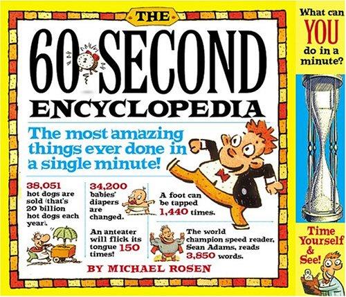 The 60-Second Encyclopaedia & Minute Glass - Paperback English by Michael J. Rosen - 11/06/2005