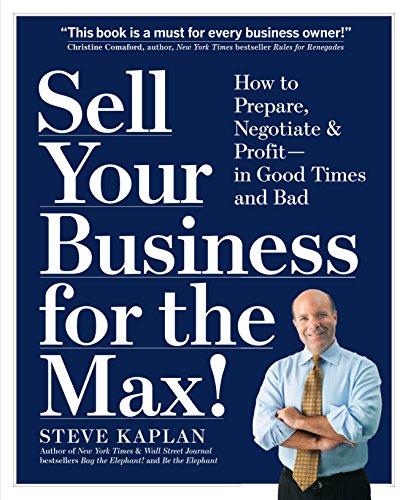 Sell Your Business for the Max! - Spiral Bound English by Steve Kaplan - 23/03/2009 