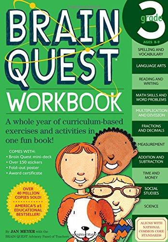 Brain Quest Workbook - Paperback English by Janet A Meyer - 09/07/2008