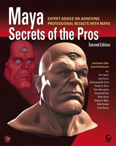 Maya Secrets of the Pros Paperback English by John Kundert-Gibbs - 38659 