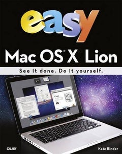 Easy Mac Os X Lion Paperback English by Kate Binder - 42255 