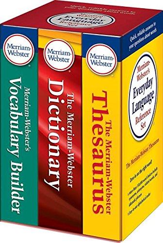 Merriam-Webster's Everyday Language Reference Set printed_book_paperback english - 01/01/2016