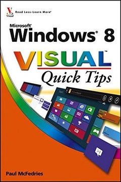 Windows 8 Visual Quick Tips - Paperback English by Paul Mcfedries - 16/10/2012 