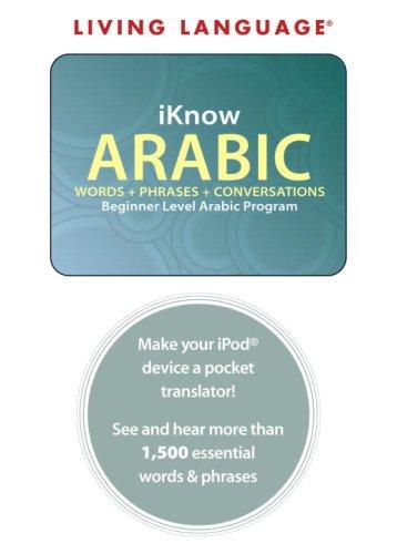 Iknow Arabic - Audiobook English by Living Language - 30/12/2008