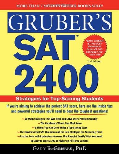 Gruber's SAT 2400 - Paperback English by Gary Gruber - 1/1/2011