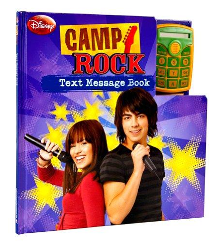 Camp Rock Text Message Book Hardcover English by Play-a-Sound Book Editors - 38533 