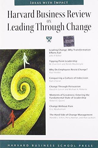 Harvard Business Review on Leading Through Change - Paperback English by Harvard Business School Press - 01/10/2006