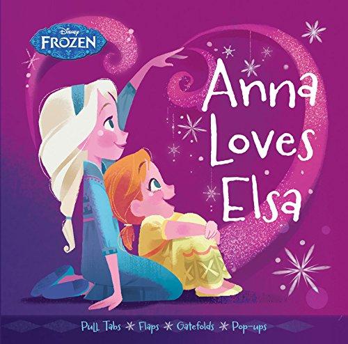 Frozen Anna Loves Elsa Board Book English by Brittany Rubiano - 42353 