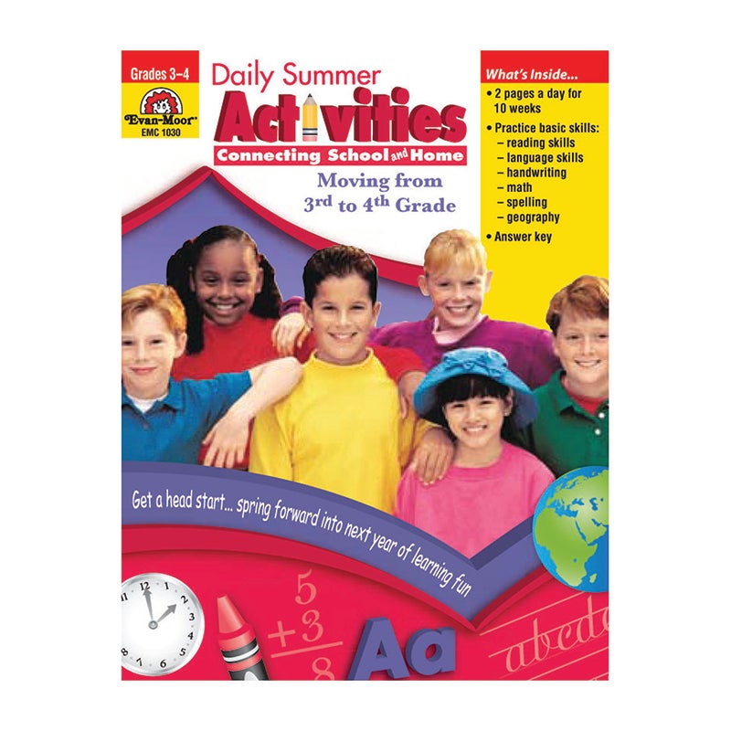 Daily Summer Activities - Paperback English by Evan-Moor - 15/01/2000 