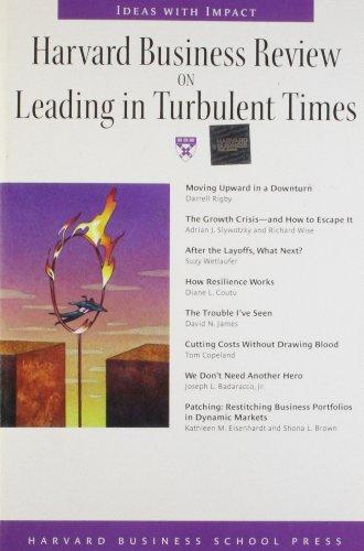 Harvard Business Review on Leading in Turbulent Times - Paperback English by Harvard Business School - 20/03/2002 
