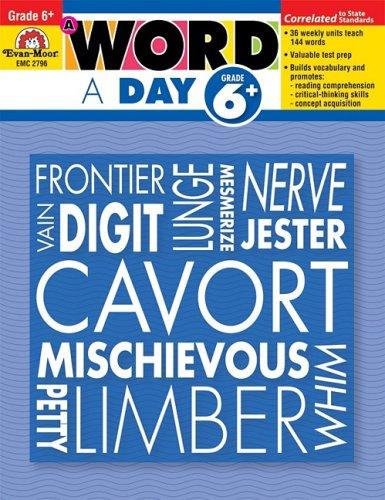 A Word a Day - Paperback English by Evan-Moor - 1/12/2008