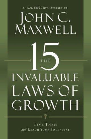 The 15 Invaluable Laws of Growth Paperback English by John C. Maxwell - 41679 - v1500673389/N11181320A_1