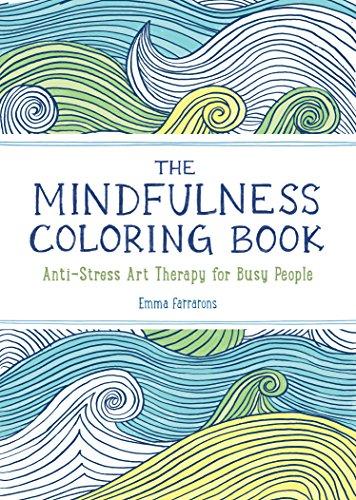 The Mindfulness Coloring Book Paperback English by Emma Farrarons - 42041