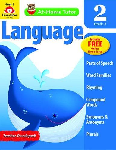 At-Home Tutor Language - Grade 2 - Paperback English by Evan-Moor - 01/01/2014