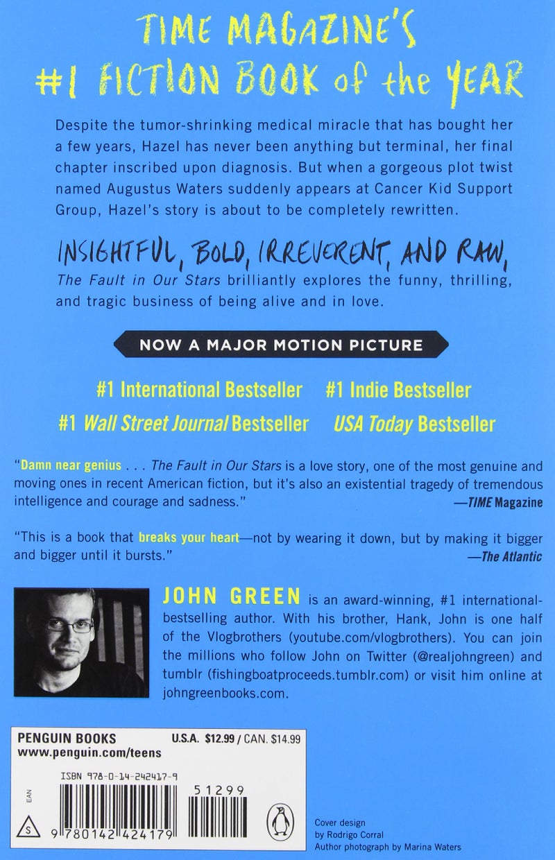 الخلل في نجومنا بقلم جون غرين غلاف ورقي الإنجليزية - 41855 - Image 2