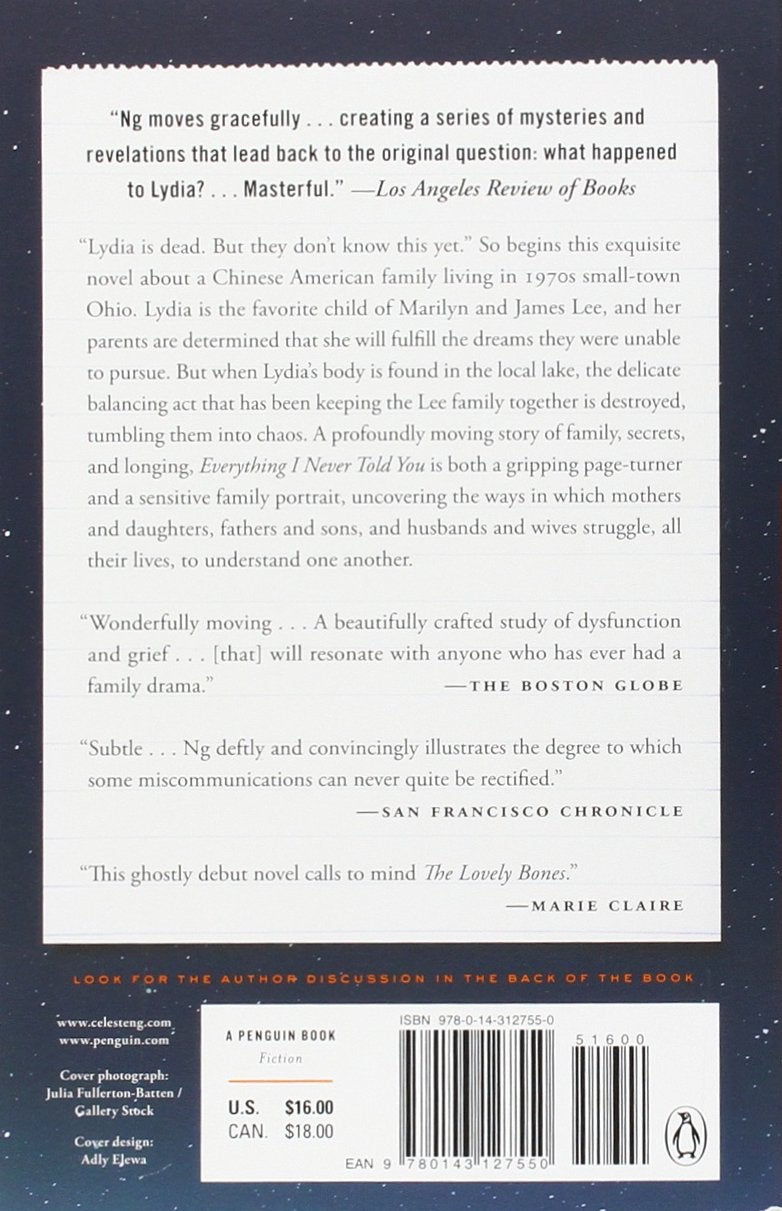 Everything I Never Told You Paperback English by Celeste Ng - 42343  - Image 2