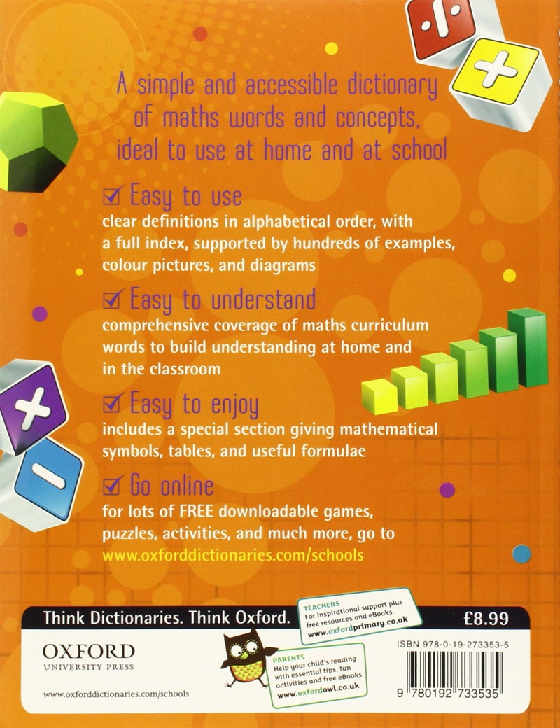 Oxford Primary Illustrated Maths Dictionary Board Book English by Oxford Dictionaries - 41310 - Image 2