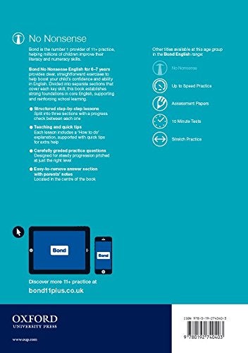 Bond 11+ No Nonsense English Paperback English by Frances Orchard - 42127 - Image 2