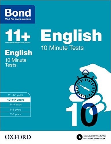 Bond 11+ English 10 Minute Test printed_book_paperback english - 05/03/2015 - Image 1