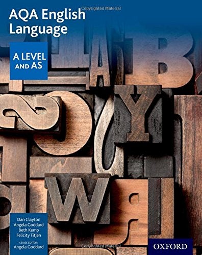 AQA A Level English Language Paperback English by Dan Clayton - 42110
