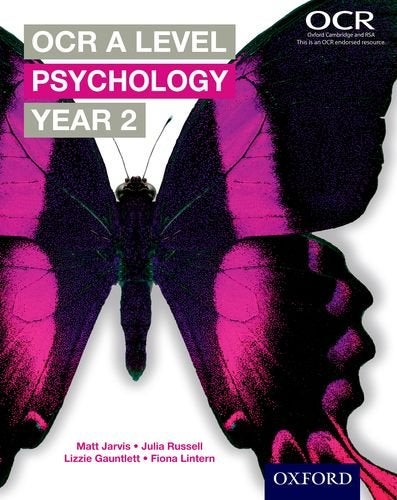 null - OCR A Level Year 2 Psychology - Paperback English by Matt Jarvis - 21/01/2016 - Image 1
