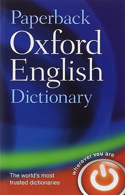 Oxford English Dictionary Paperback English by Oxford DictionarieS - 41187 - v1500674193/N11156243A_1