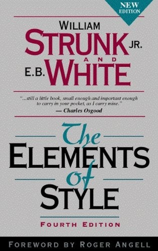 The Elements of Style Paperback English by William Strunk Jr. - 36199 - Image 1