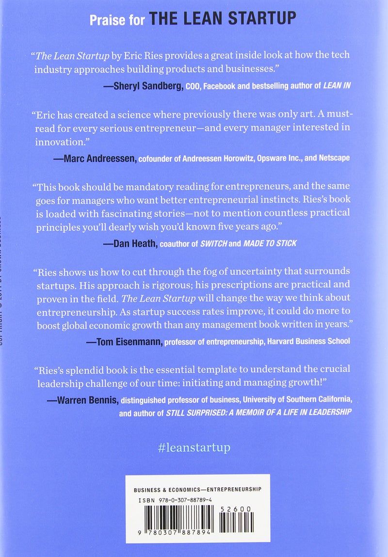 null - The Lean Startup Hardcover English by Eric Ries - 40799 - Image 1