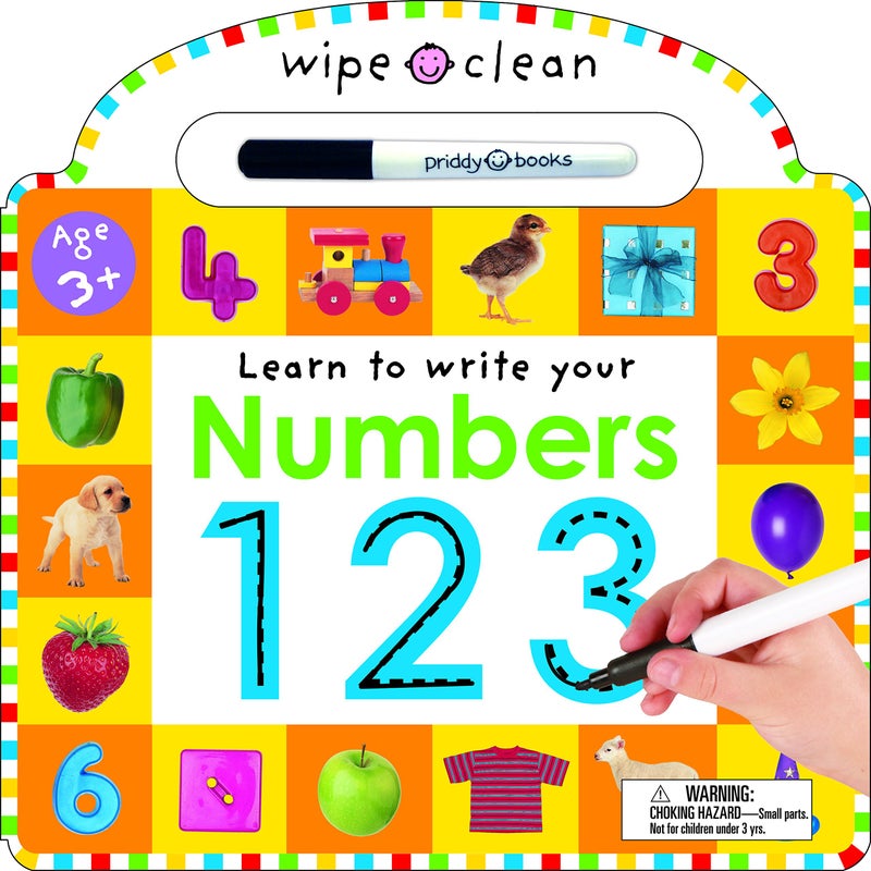 Learn To Write Your Numbers - Board Book English by Roger Priddy - 3/1/2004  - Image 1