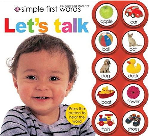 Simple First Words Let's Talk - Board Book English by Roger Priddy - 9/27/2011 - Image 1