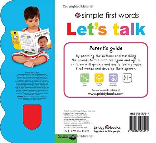 Simple First Words Let's Talk - Board Book English by Roger Priddy - 9/27/2011 - Image 2