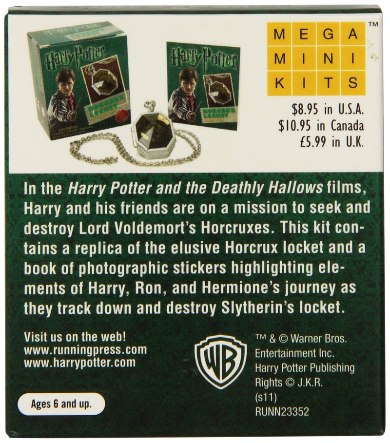 Harry Potter Slytherins Locket Horcrux Kit and Sticker Book Printed Book - Accessory English by Running Press - 22/07/2011  - Image 2