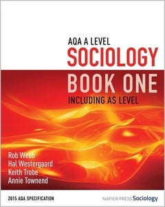 AQA A Level Sociology Book One Including AS Level printed_book_paperback english - 22/05/2015