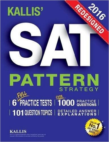 Kallis' Redesigned SAT Pattern Strategy - Paperback English by KALLIS - 20/11/2015