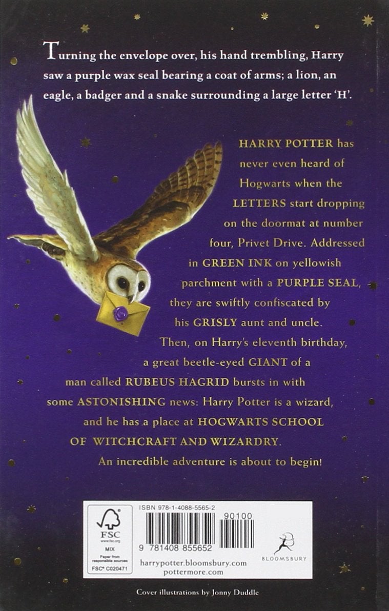 null - Harry Potter and the Philosopher's Stone Paperback English by J.K. Rowling - 01/09/2014 - Image 1
