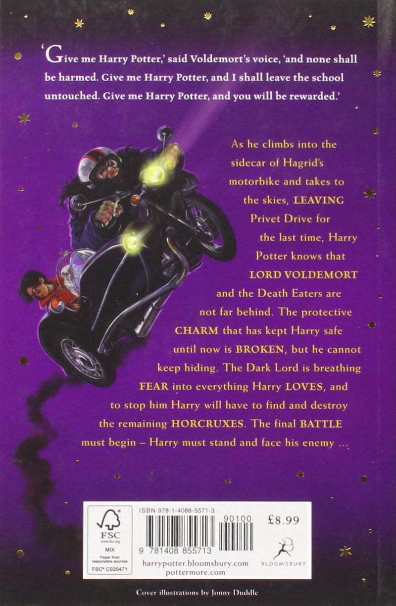 null - Harry Potter and the Deathly Hallows Paperback English by J.K. Rowling - 01/09/2014 - Image 1