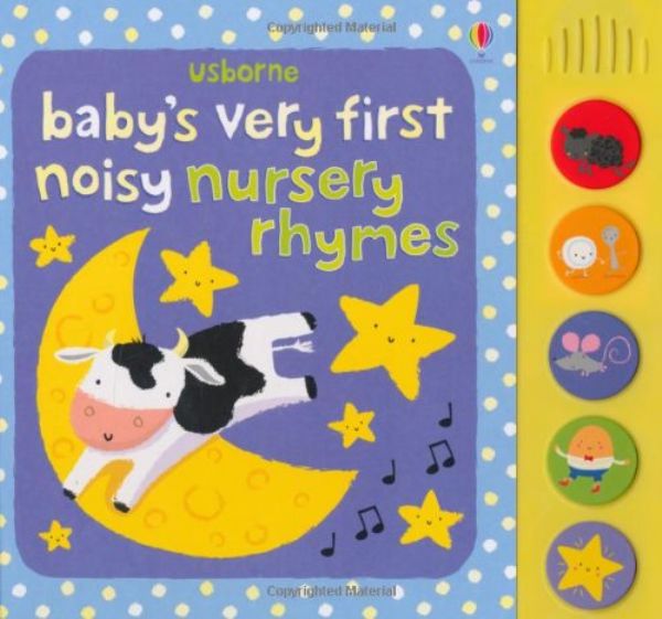 Baby's Very First Noisy Nursery Rhymes Board Book English by Fiona Watt - 40917 