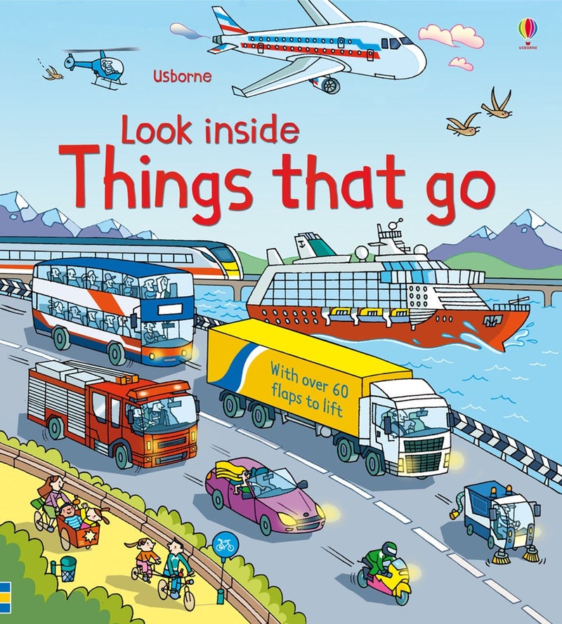 Look Inside Things That Go Paperback English by Rob Lloyd Jones - 2013-11-01 