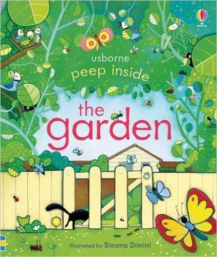 Peep Inside The Garden Board Book English by Anna Milbourne - 42008 