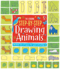 Step-by-Step Drawing Animals Paperback English by Fiona Watt - 42007  - Image 1