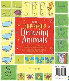 Step-by-Step Drawing Animals Paperback English by Fiona Watt - 42007  - Image 2