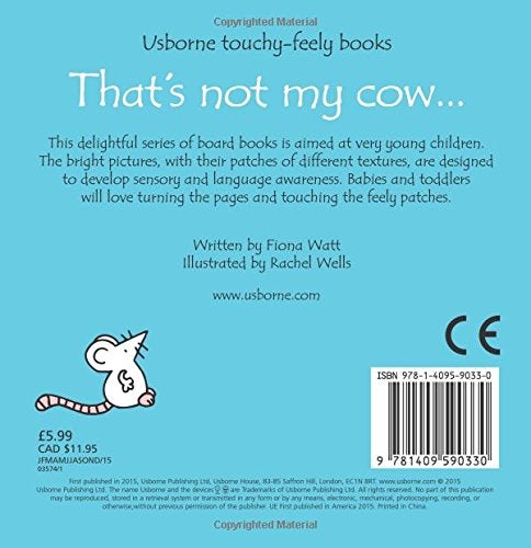 That's Not My Cow - Board Book English by Fiona Watt - 01/07/2015 - Image 2