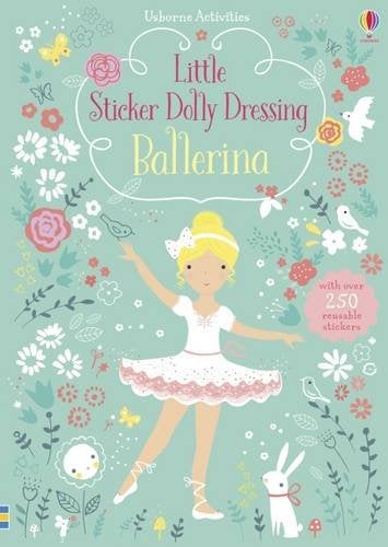 Little Sticker Dolly Dressing Ballerina Paperback English by Fiona Watt - 42491 