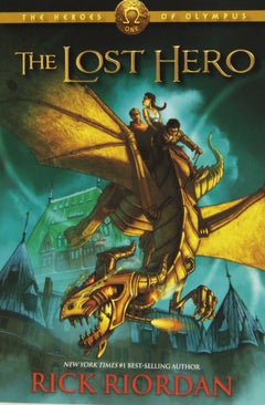 The Lost Hero Paperback English by Rick Riordan - 40972