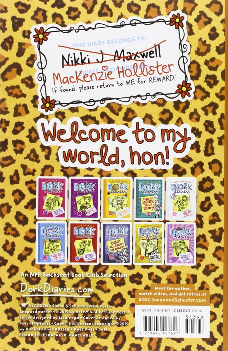 Dork Diaries Hardcover English by Rachel RenÃ©e Russell - 42041  - Image 2
