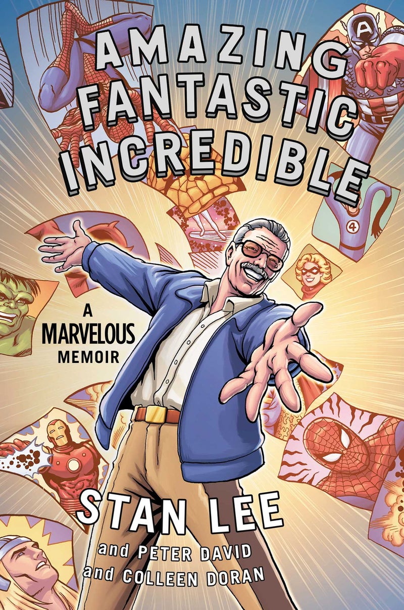 Amazing Fantastic Incredible Hardcover English by Stan Lee - 42074 